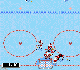 Скриншот игры NHL 96